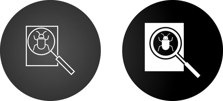 Debugging Vector Icon