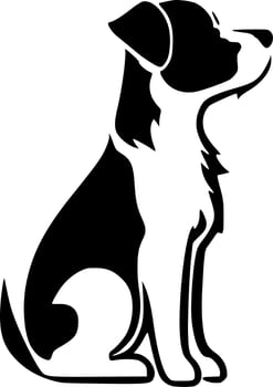 Dog Clip Art - High Quality Vector Logo - Vector illustration ideal for T-shirt graphic