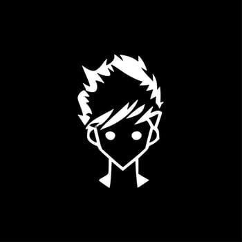 Gold, Minimalist and Simple Silhouette - Vector illustration