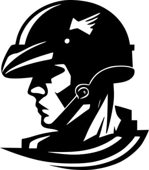 Military - High Quality Vector Logo - Vector illustration ideal for T-shirt graphic