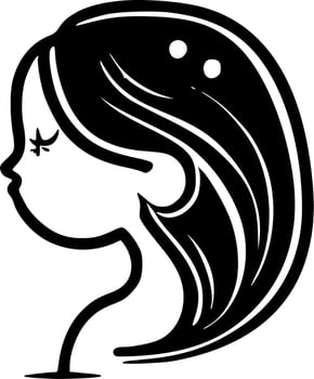 Pregnancy - Minimalist and Flat Logo - Vector illustration
