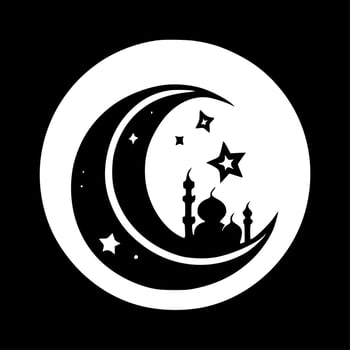Ramadan - High Quality Vector Logo - Vector illustration ideal for T-shirt graphic