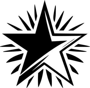 Star - High Quality Vector Logo - Vector illustration ideal for T-shirt graphic