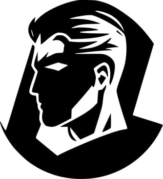 Superhero - High Quality Vector Logo - Vector illustration ideal for T-shirt graphic