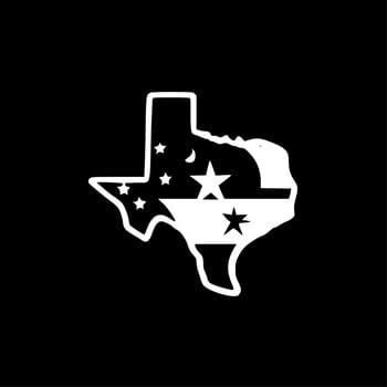 Texas - Minimalist and Flat Logo - Vector illustration