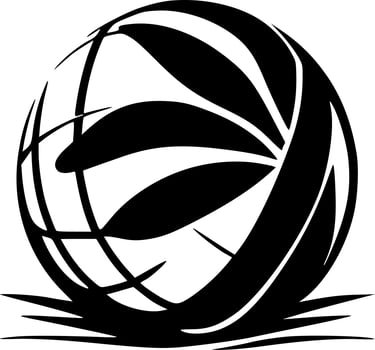 Volleyball - High Quality Vector Logo - Vector illustration ideal for T-shirt graphic