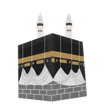Kabah a holy place in Mecca png