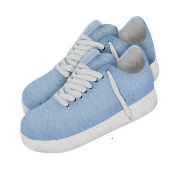 A Blue shoes png