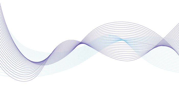 Beautiful abstract wave line technology background png
