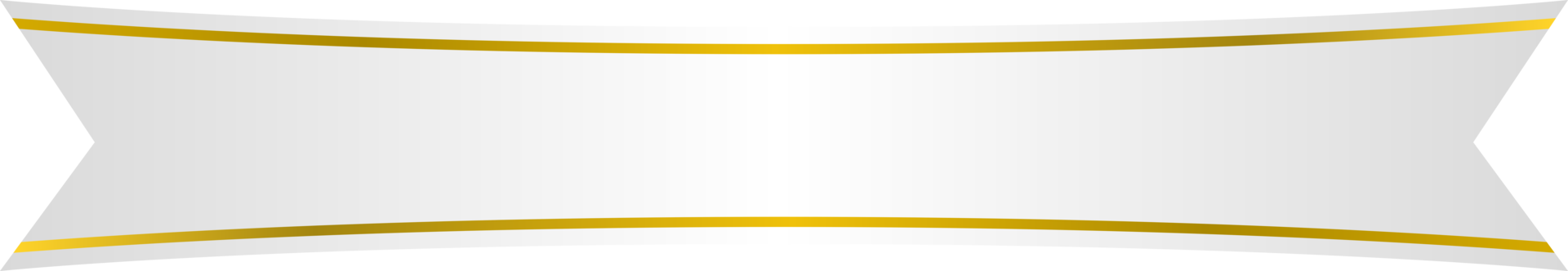 ribbon illustration with gold stripe. free png