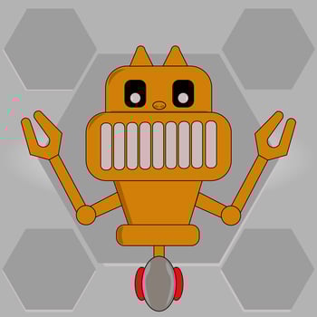 original robot character vector