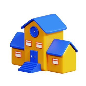 Back to School 3D Icon png