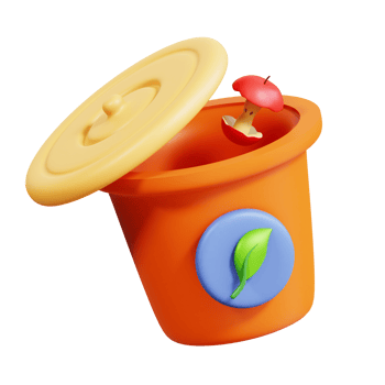 Composting Day 3D Icon png