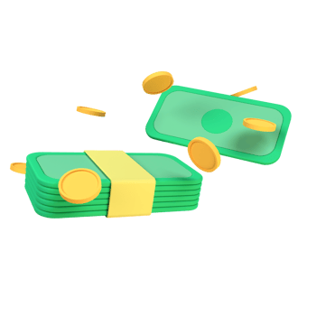 Creative Collection of 3D Money Icons for Your Designs png