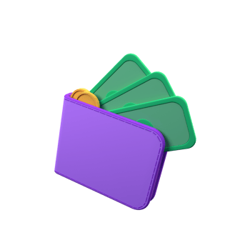 Creative Collection of 3D Wallet Icons for Your Designs png