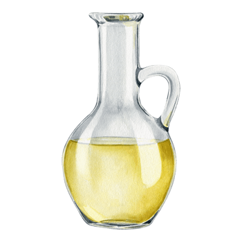 Bottle of olive oil. Fresh organic extra virgin olive oil. Glass jug with oil. Watercolor hand drawn illustration. For menu, packaging design png