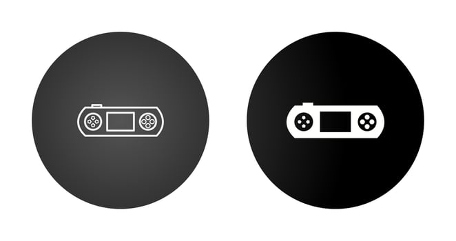 Gaming Console Vector Icon