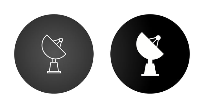 Satellite Vector Icon