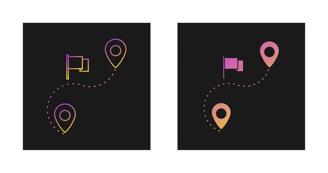 Route Vector Icon