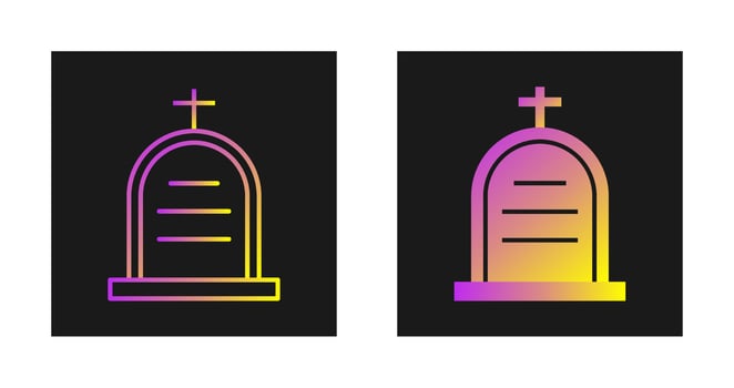 Cemetry Vector Icon
