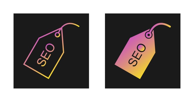 Seo Tags Vector Icon