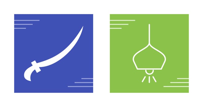 Overhead Light Vector Icon