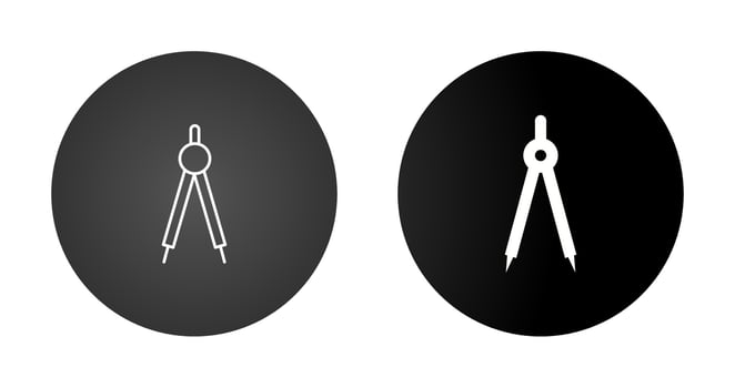 Compass Vector Icon