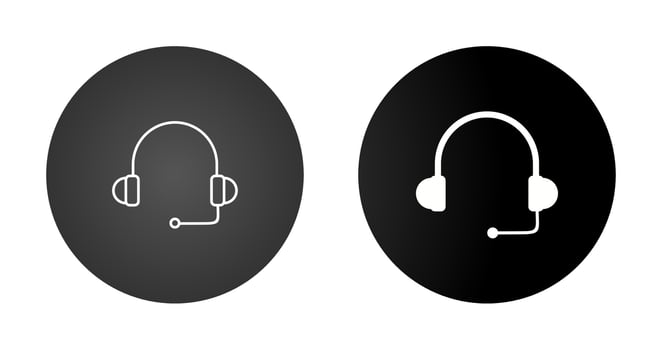 Headphones Vector Icon