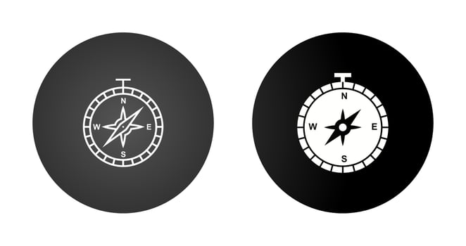 Compass Vector Icon