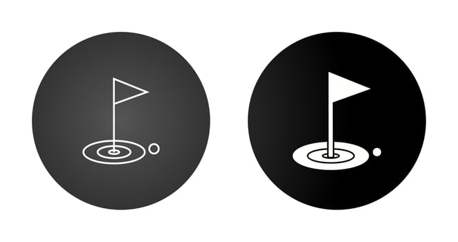 Golf Vector Icon