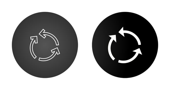Cycle Arrow Vector Icon