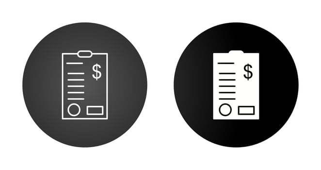 Dollar Bills Vector Icon