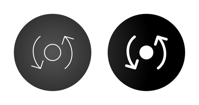 Synchronization Vector Icon