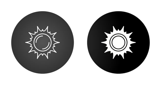 Sun Vector Icon