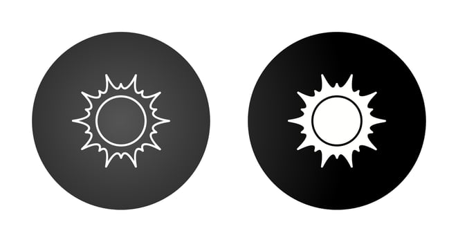 Sun Vector Icon