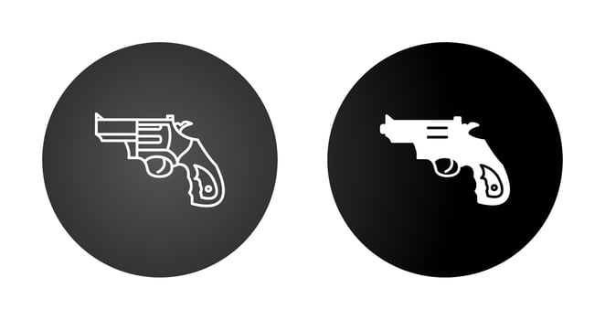 Revolver Vector Icon