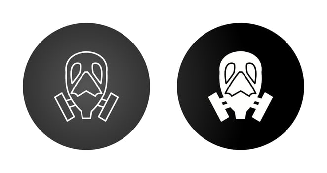 Oxygen Mask Vector Icon