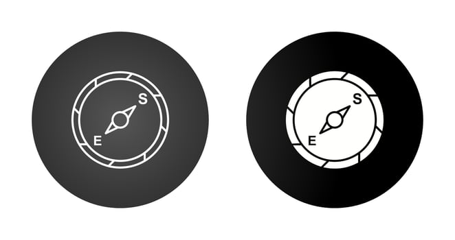 Compass Vector Icon