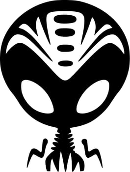 Alien - High Quality Vector Logo - Vector illustration ideal for T-shirt graphic