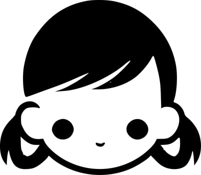 Baby - Minimalist and Flat Logo - Vector illustration