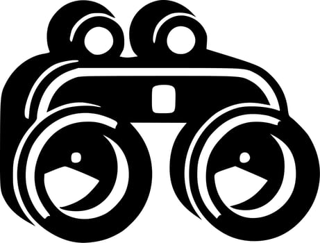 Binoculars - High Quality Vector Logo - Vector illustration ideal for T-shirt graphic