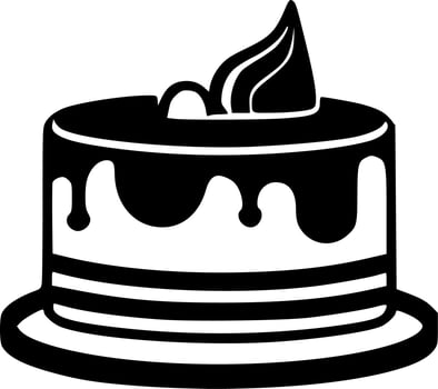 Birthday Cake - High Quality Vector Logo - Vector illustration ideal for T-shirt graphic