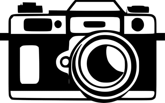 Camera - High Quality Vector Logo - Vector illustration ideal for T-shirt graphic