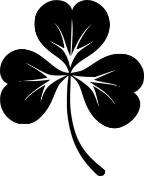Clover - Minimalist and Flat Logo - Vector illustration
