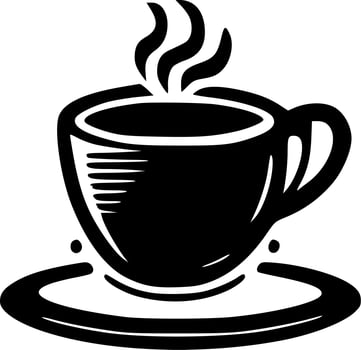 Coffee - Minimalist and Flat Logo - Vector illustration