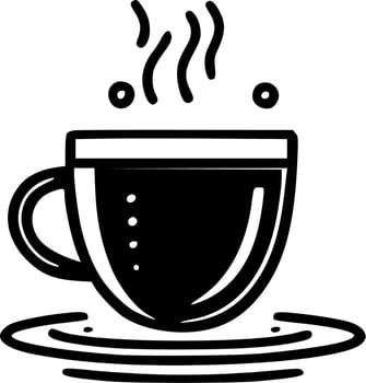Coffee - High Quality Vector Logo - Vector illustration ideal for T-shirt graphic