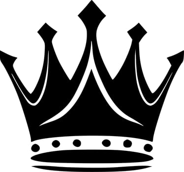 Crown - High Quality Vector Logo - Vector illustration ideal for T-shirt graphic