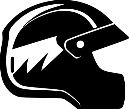 Helmet - High Quality Vector Logo - Vector illustration ideal for T-shirt graphic
