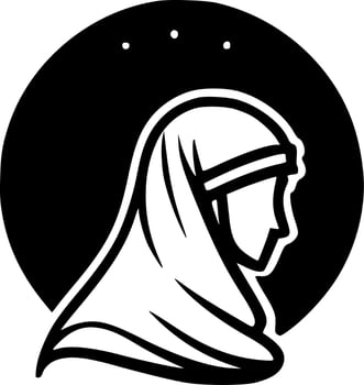 Islam - Minimalist and Flat Logo - Vector illustration