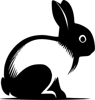 Rabbit - High Quality Vector Logo - Vector illustration ideal for T-shirt graphic